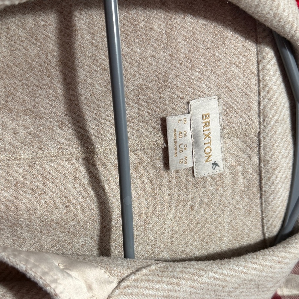 Brixton Light Tan Wool Blend Jacket